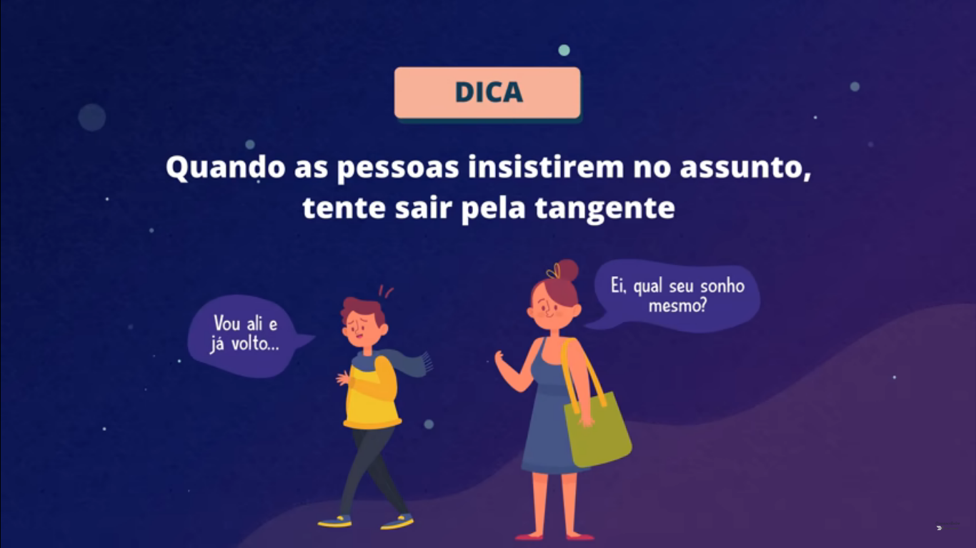 Por que você não deve contar seus sonhos pra ninguém